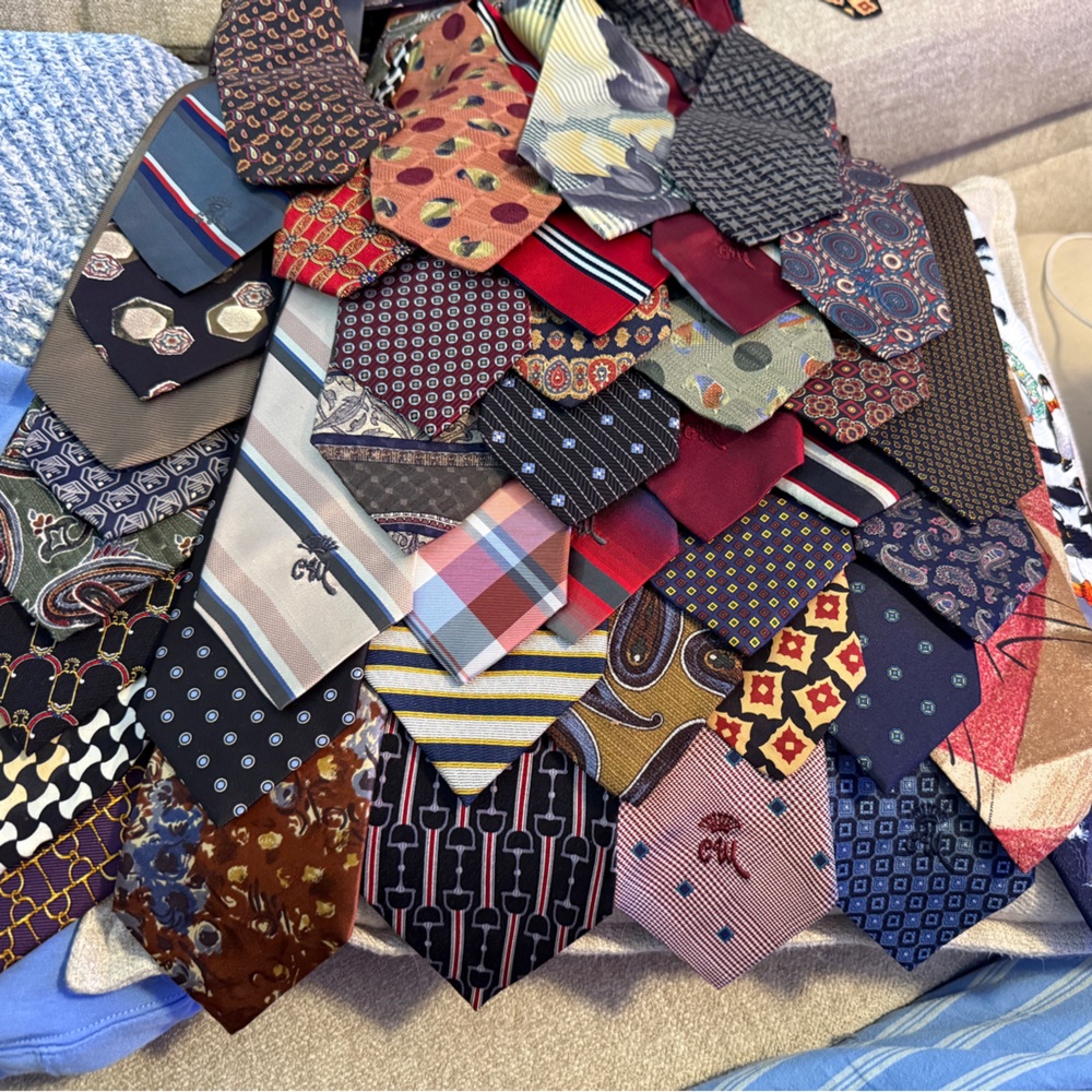 Lot of 41 Vintage Ties-Brooks Brothers, Countess Mara, some NWT